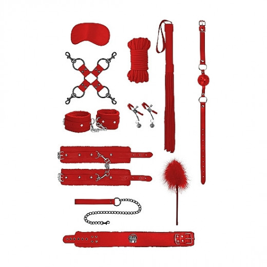 KIT BONDAGE USUARIOS INTERMEDIOS ROJO