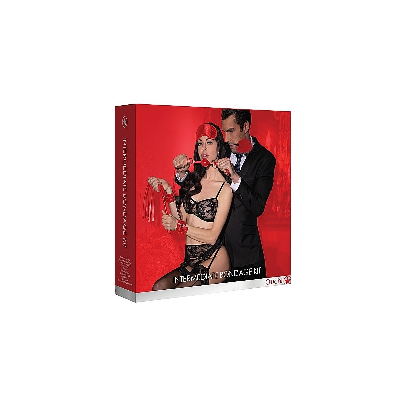 KIT BONDAGE USUARIOS INTERMEDIOS ROJO