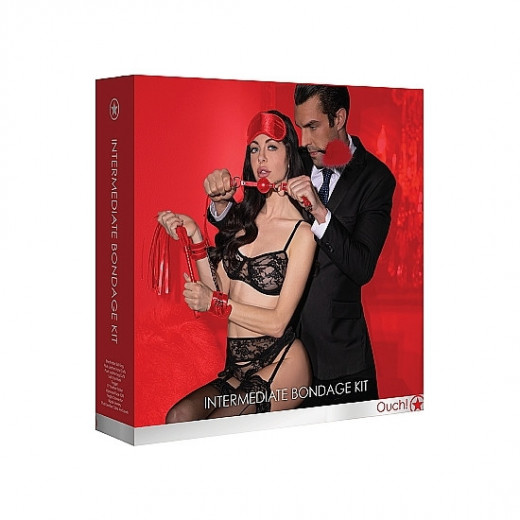KIT BONDAGE USUARIOS INTERMEDIOS ROJO