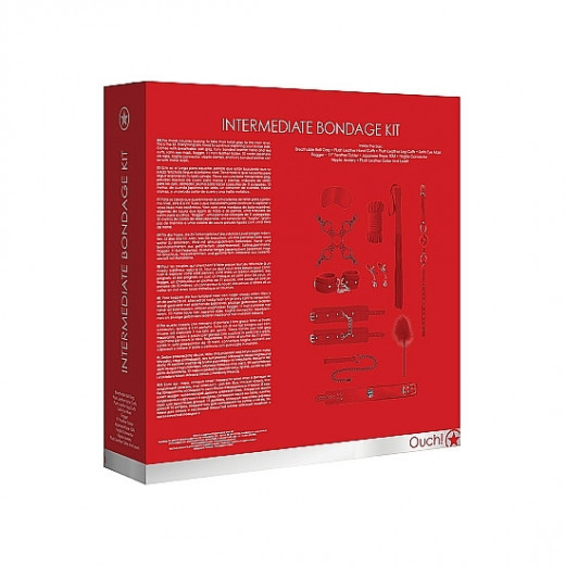 KIT BONDAGE USUARIOS INTERMEDIOS ROJO