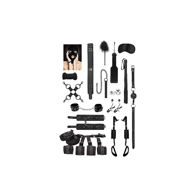 KIT BONDAGE USUARIOS AVANZADOS NEGRO