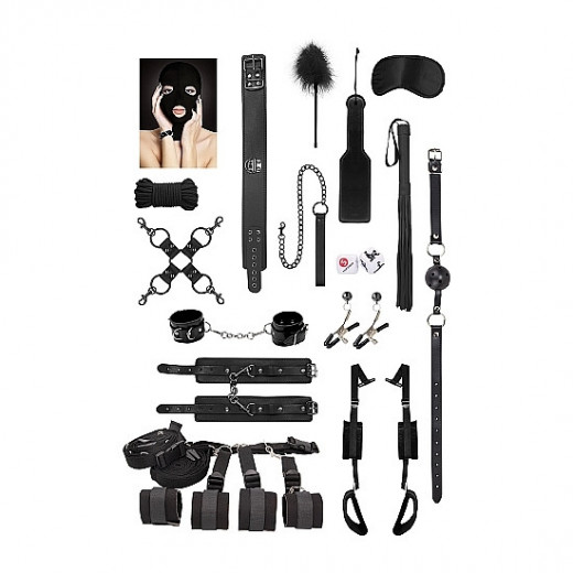 KIT BONDAGE USUARIOS AVANZADOS NEGRO