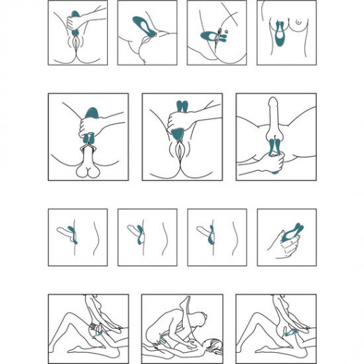 ICON 2 SUPERBE COUPLES VIBRADOR PARA PAREJAS CON MANDO
