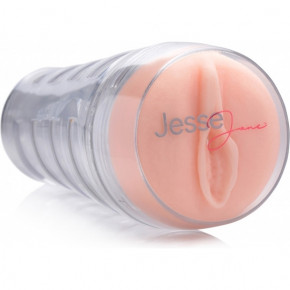JESSE JANE DELUXE SIGNATURE PUSSY STROKER MASTURBADOR RALISTICO FLESH