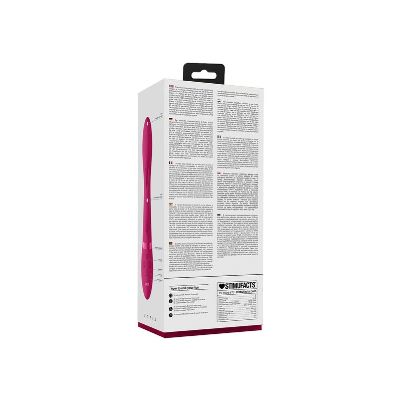 ZOSIA PUNTO G SILICONA ROSA