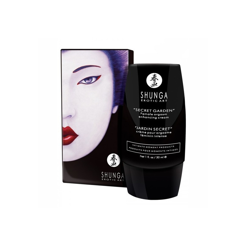 Shunga Crema Orgasmo Femenino Intenso Jardín Secreto - Sexplace.es
