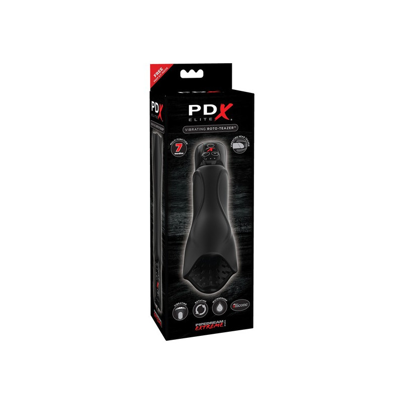 PDX ELITE ROTO MASTURBADOR CON VIBRACIoN