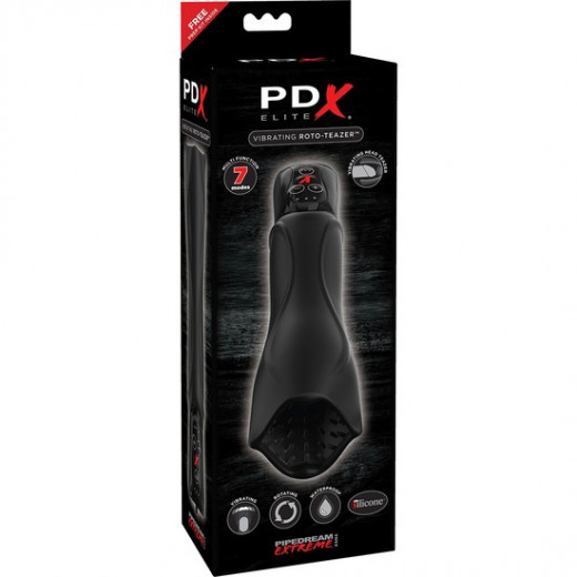 PDX ELITE ROTO MASTURBADOR CON VIBRACIoN