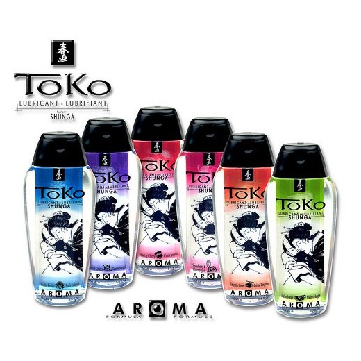 Shunga Toko Aroma Lubricante Fresas Con Cava - Sexplace.es