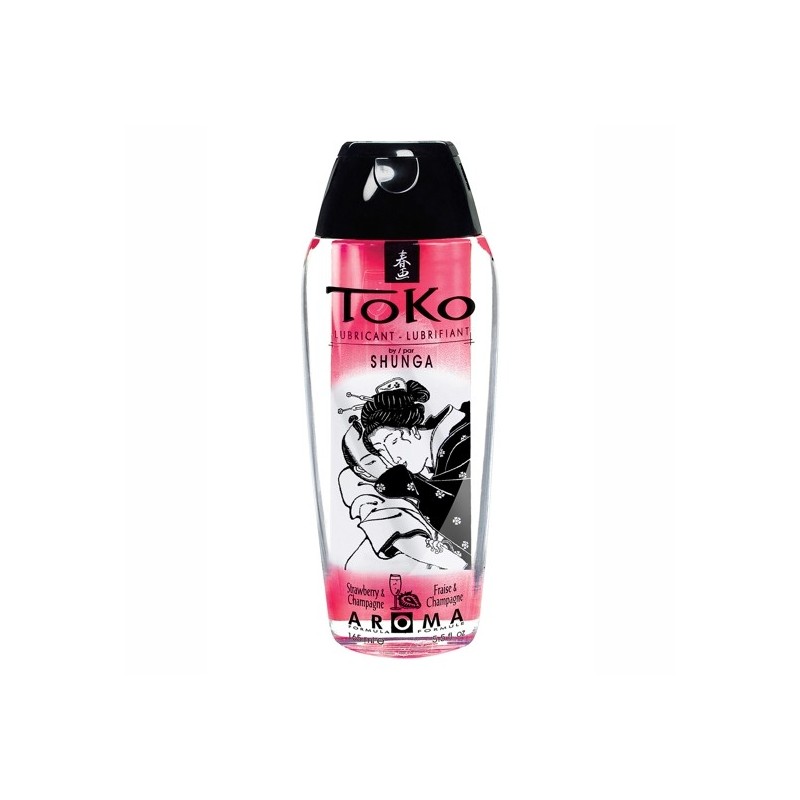 Shunga Toko Aroma Lubricante Fresas Con Cava - Sexplace.es