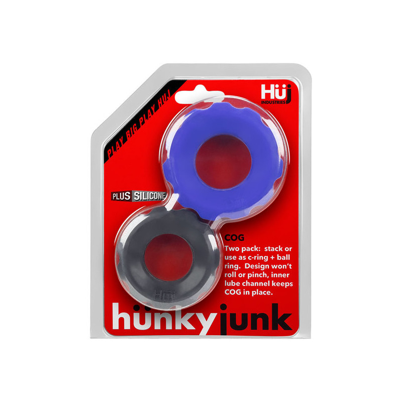 KIT ANILLOS COG 2 SIZE COCKRINGS AZUL