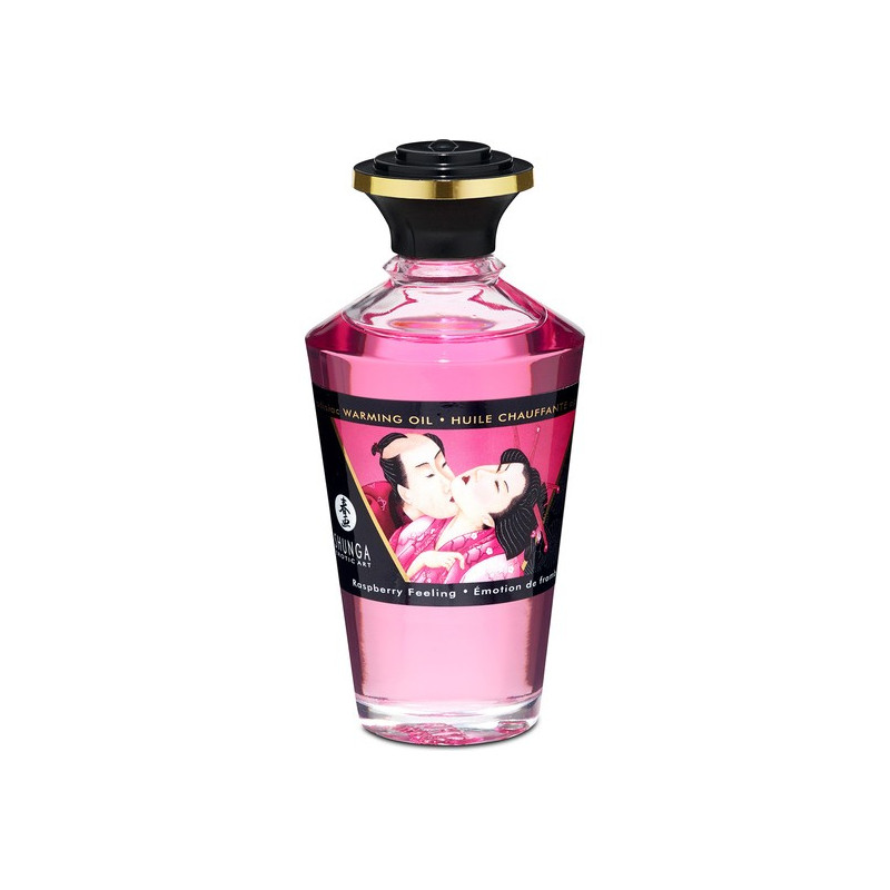 ACEITE SENSACIoN EFECTO CALOR FRAMBUESA 100ML