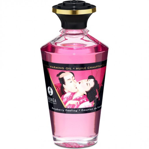 ACEITE SENSACIoN EFECTO CALOR FRAMBUESA 100ML