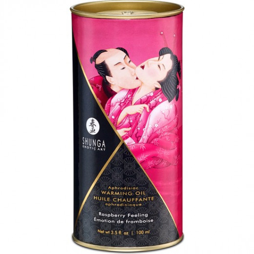 ACEITE SENSACIoN EFECTO CALOR FRAMBUESA 100ML