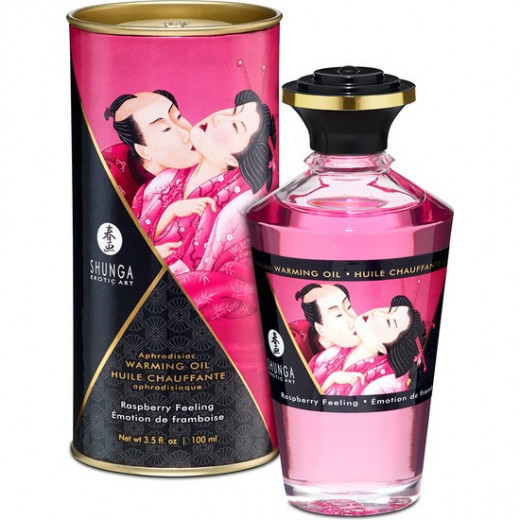 ACEITE SENSACIoN EFECTO CALOR FRAMBUESA 100ML