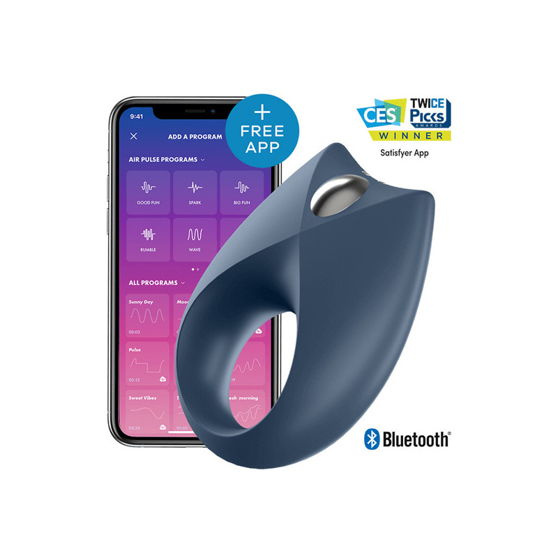 SATISFYER ROYAL ONE ANILLO VIBRADOR CON APP