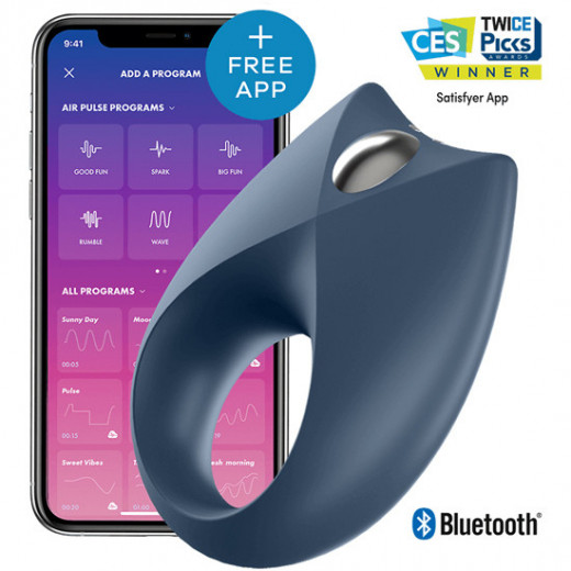 SATISFYER ROYAL ONE ANILLO VIBRADOR CON APP