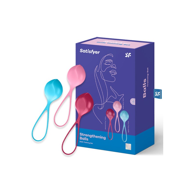 SATISFYER BALLS KIT DE ENTRENAMIENTO 3