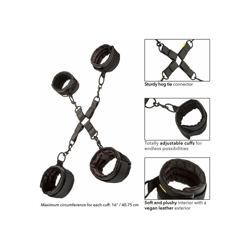 ATADURAS BOUNDLESS HOG TIE NEGRO