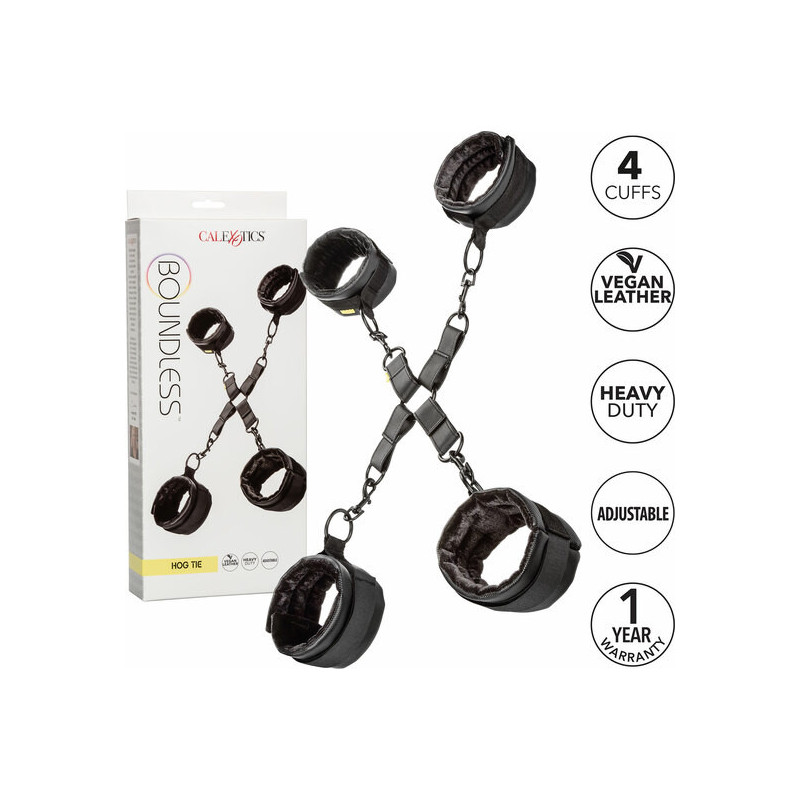 ATADURAS BOUNDLESS HOG TIE NEGRO