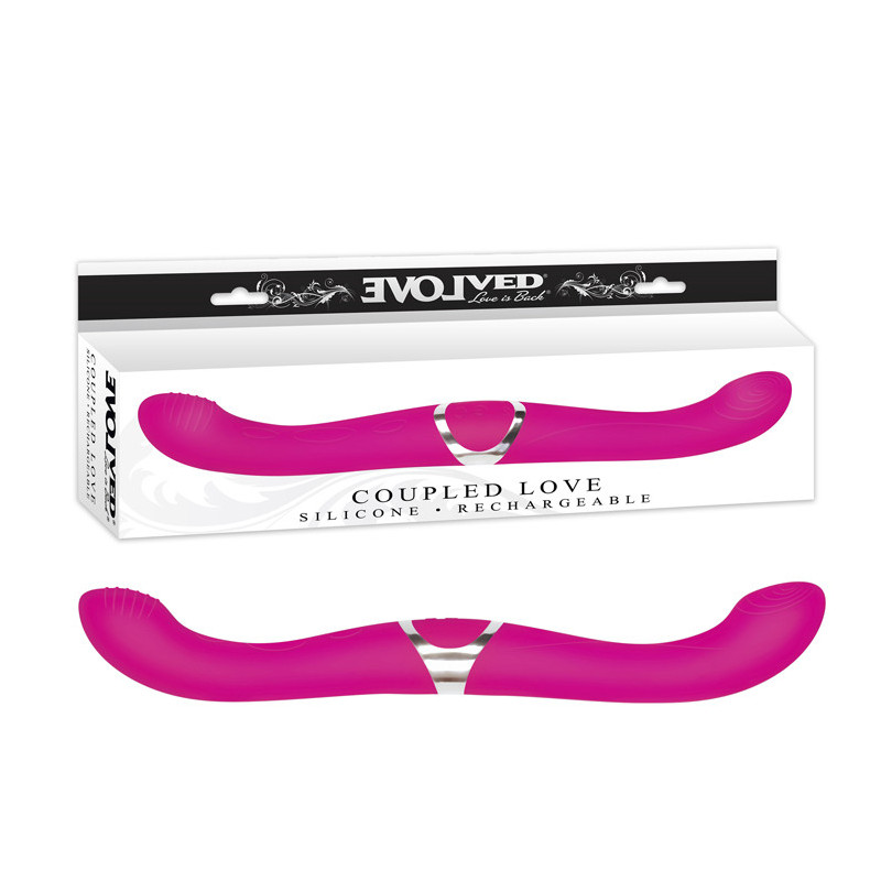 DILDO DOBLE VIBRADOR COUPLED LOVE
