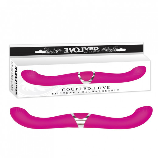 DILDO DOBLE VIBRADOR COUPLED LOVE