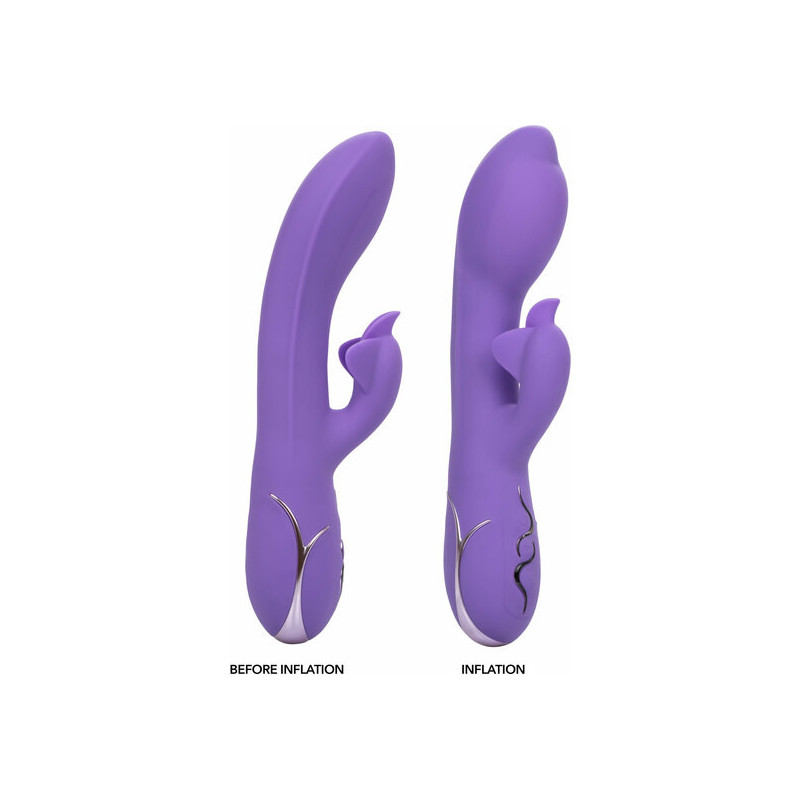 VIBRADOR PUNTO G DOBLE ESTIMULACIoN MORADO