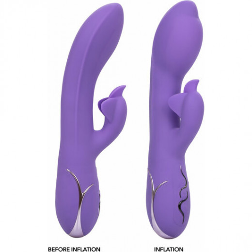 VIBRADOR PUNTO G DOBLE ESTIMULACIoN MORADO