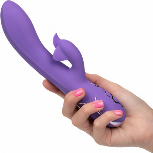 VIBRADOR PUNTO G DOBLE ESTIMULACIoN MORADO