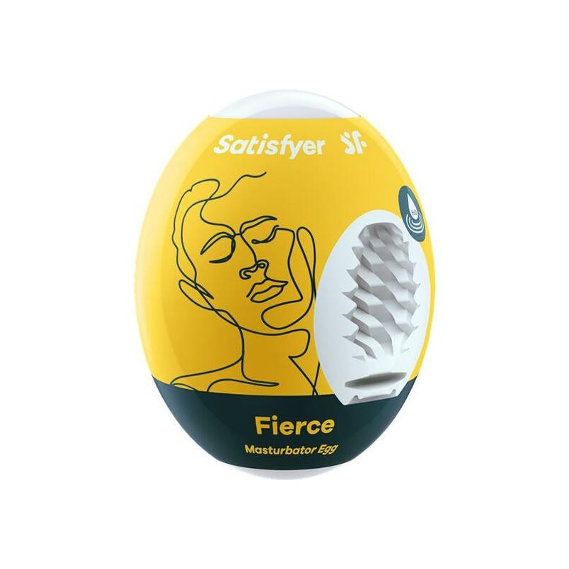 SATISFYER MASTURBADOR EGG SINGLE FIERCE