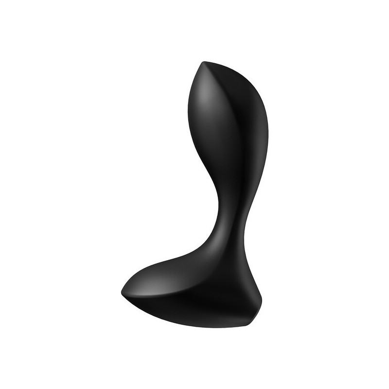 SATISFYER BACKDOOR LOVER VIBRATING PLUG NEGRO