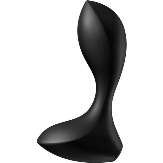 SATISFYER BACKDOOR LOVER VIBRATING PLUG NEGRO