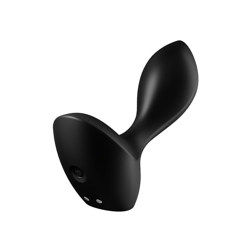 SATISFYER BACKDOOR LOVER VIBRATING PLUG NEGRO