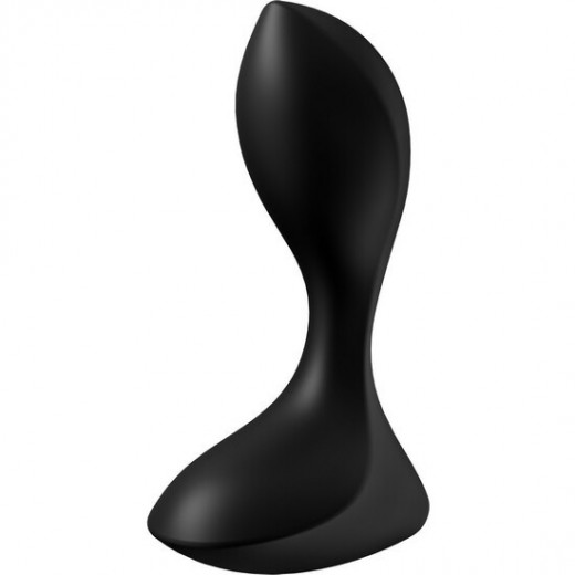 SATISFYER BACKDOOR LOVER VIBRATING PLUG NEGRO