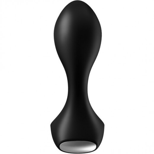 SATISFYER BACKDOOR LOVER VIBRATING PLUG NEGRO