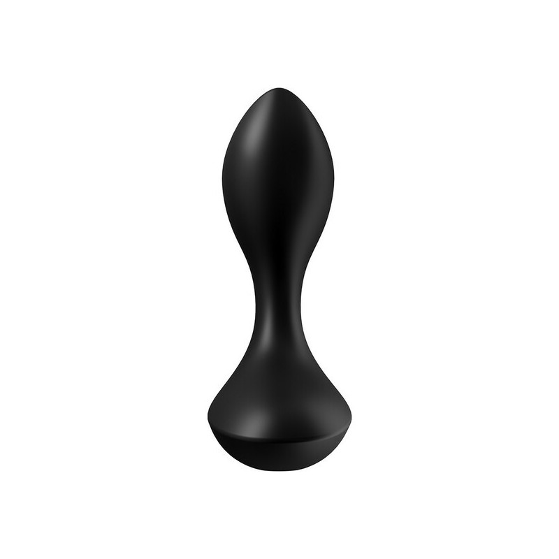 SATISFYER BACKDOOR LOVER VIBRATING PLUG NEGRO