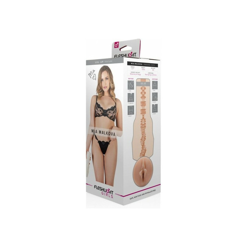 FLESHLIGHT GIRLS MIA MALKOVA BOSS LEVEL SIGNATURE MASTURBADOR ANO