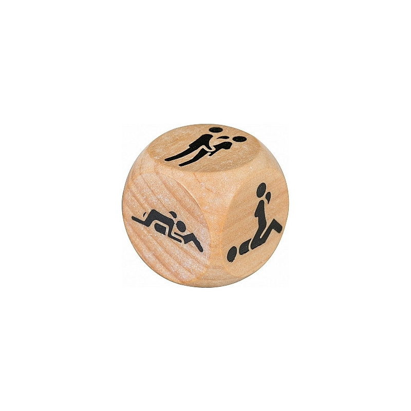 SEX POSITION DICE PACK DE 50 PCS MADERA