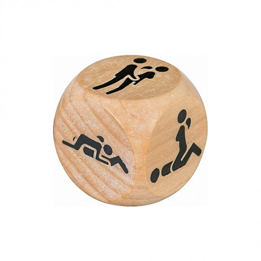 SEX POSITION DICE PACK DE 50 PCS MADERA
