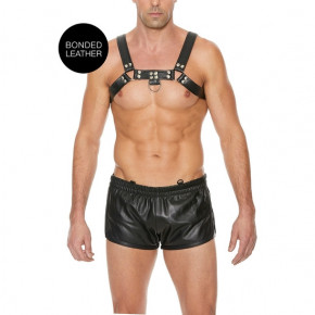 CHEST BULLDOG HARNESS NEGRO