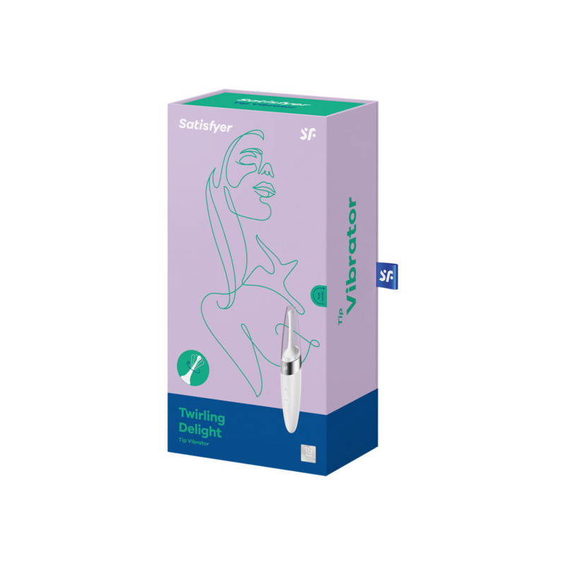SATISFYER TWIRLING DELIGHT BLANCO