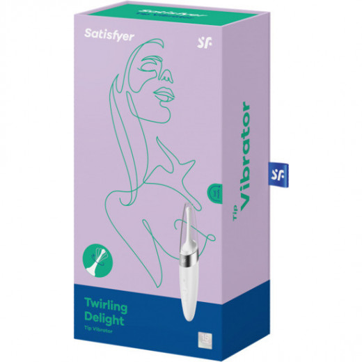 SATISFYER TWIRLING DELIGHT BLANCO