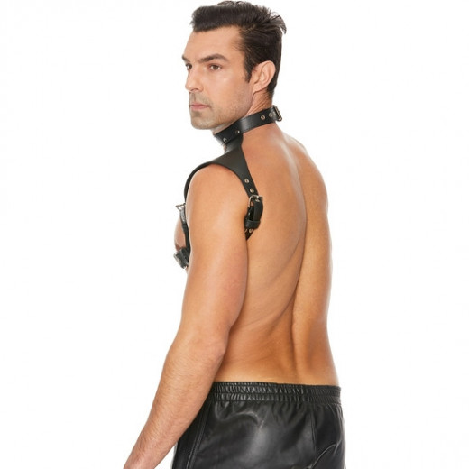 ARNeS DE HOMBRE CON CUELLO TALLA uNICA NEGRO