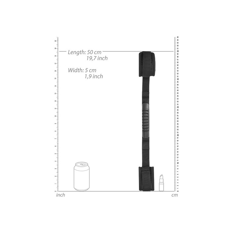 ESPOSAS AJUSTABLES DE TERCIOPELO Y VELCRO CON ASA