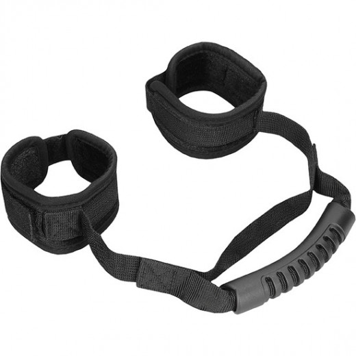 ESPOSAS AJUSTABLES DE TERCIOPELO Y VELCRO CON ASA