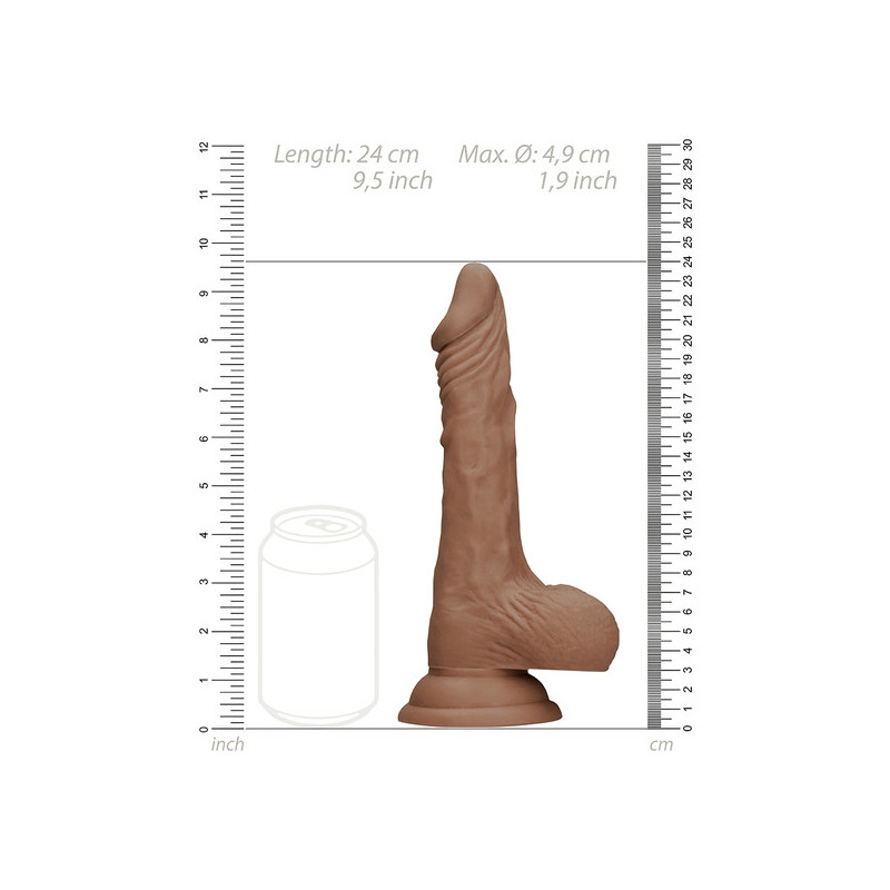 DONG WITH TESTICLES 9 TAN
