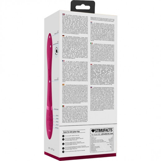 MIRA RABBIT PUNTO G SILICONA ROSA