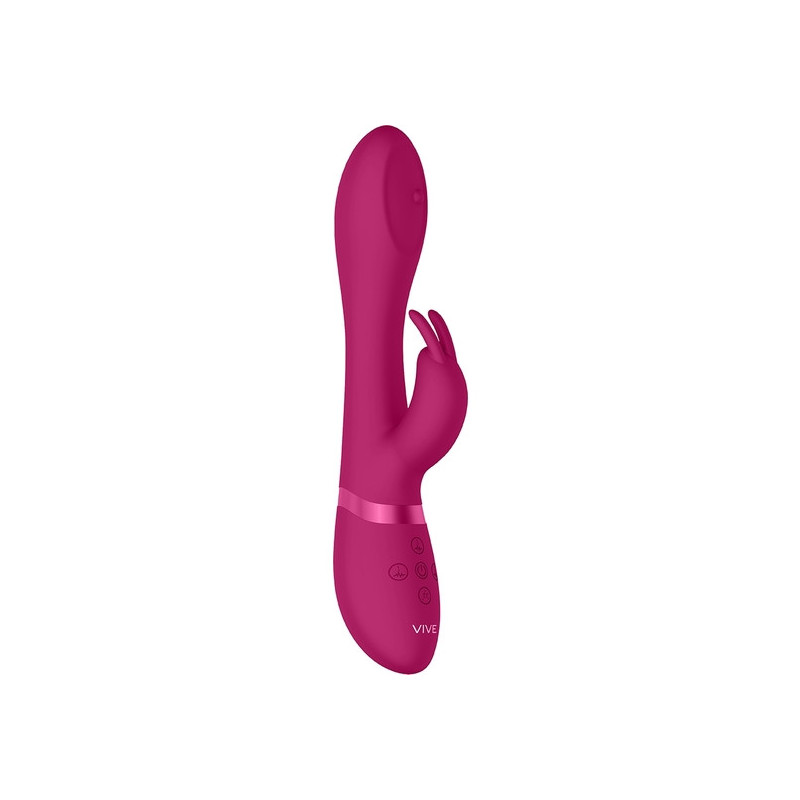 MIRA RABBIT PUNTO G SILICONA ROSA