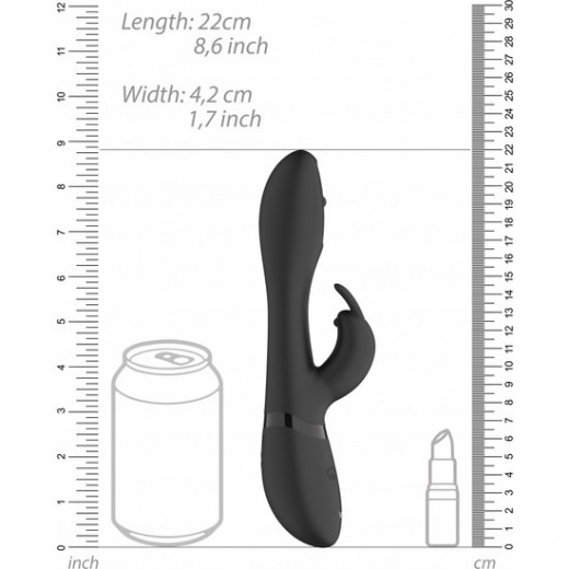 MIRA RABBIT PUNGO G SILICONA NEGRO