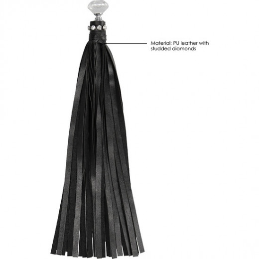 LaTIGO CON TACHUELAS DE DIAMANTE NEGRO